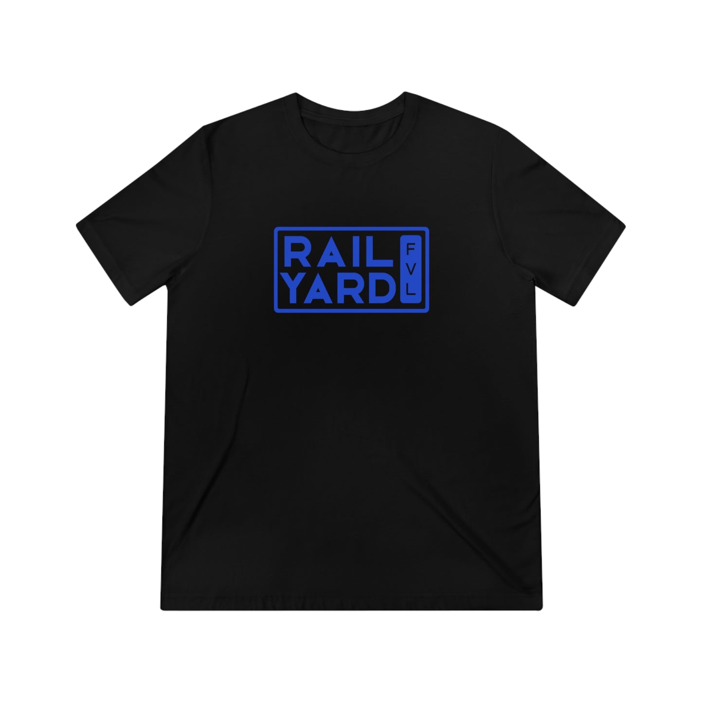 Railyard FVL - Blue Block Logo Graphic Tee (Unisex)