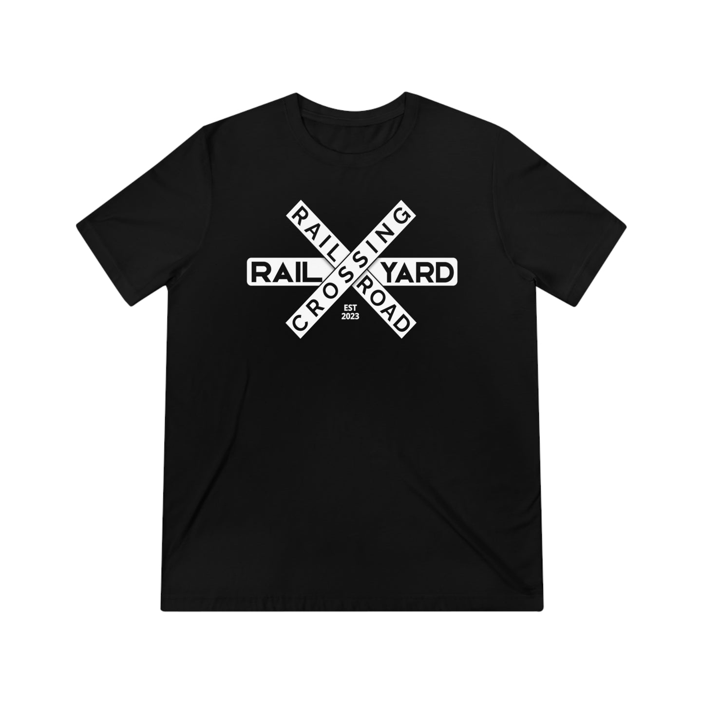 Railyard FVL - RR Crossing Sign Graphic Tee (Unisex)
