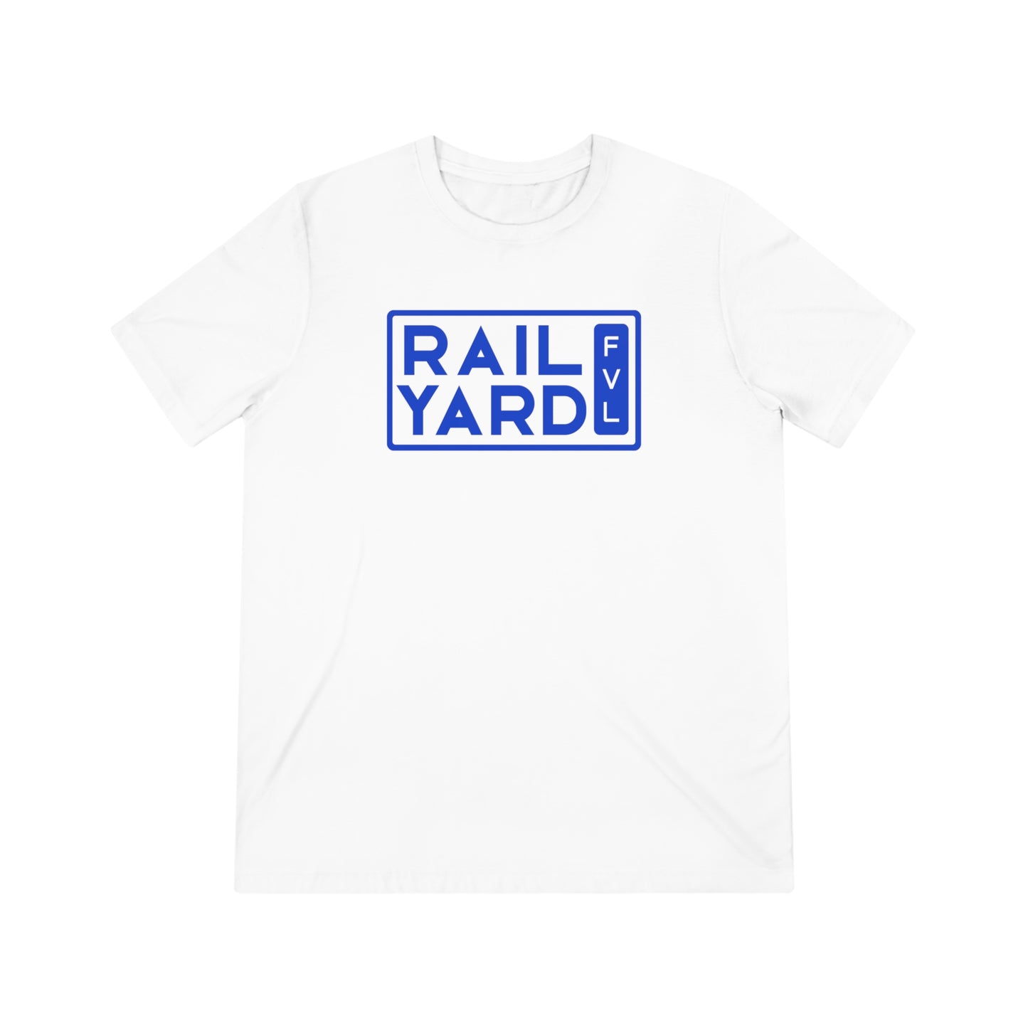 Railyard FVL - Blue Block Logo Graphic Tee (Unisex)