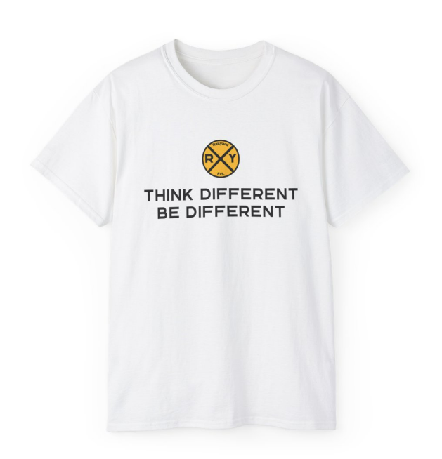 Think Different Be Different Graphic Tee (Alternate) (Unisex)